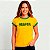 Camiseta Brasil Rock com gola e punhos verdes com mangas curtas premium - Imagem 3