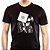 Camiseta Casal Vinil tamanho adulto com mangas curtas na cor Preta Premium - Imagem 2