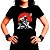 Camiseta Guitar Space tamanho adulto com mangas curtas na cor Preta Premium - Imagem 3