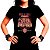 Camiseta Rock and Roll Dream Team tamanho adulto com mangas curtas na cor Preta Premium - Imagem 3