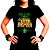 Camiseta Rock and Roll Dream Team tamanho adulto com mangas curtas na cor Preta Premium - Imagem 3