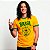Camiseta Brasil Rush Estrela pro Hexa com gola e punhos verdes com mangas curtas premium - Imagem 2