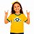 Camiseta Brasil We are the Champignons amarela com gola e punhos Infantil - Imagem 1