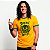 Camiseta Brasil Motor amarela com gola e punhos verdes premium - Imagem 2