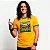 Camiseta Brasil Campeao amarela com gola e punhos verdes premium - Imagem 2