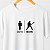 Camiseta seu pai meu pai guitarrista masculina branca de mangas curtas premium - Imagem 1