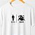 Camiseta seu pai meu pai baterista masculina branca de mangas curtas premium - Imagem 1