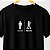 Camiseta seu pai meu pai vocalista masculina preta de mangas curtas premium - Imagem 1