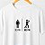 Camiseta seu pai meu pai vocalista masculina branca de mangas curtas premium - Imagem 1