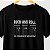 Camiseta Rock and Roll DAD Chords TAB masculina preta de mangas curtas premium - Imagem 1