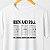 Camiseta Rock and Roll DAD Chords TAb masculina branca de mangas curtas premium - Imagem 1