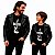 Kit Camisetas Premium Tal Pai tal filho Rock and Roll Guitarras Masculina e Infantil unissex pretas com mangas curtas - Imagem 1