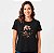 Camiseta Gato Batera tamanho adulto com mangas curtas na cor Preta Premium - Imagem 3