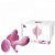 VIBRADOR PARA USAR NA CALCINHA COM ESTÍMULO CLITORIANO POSSUI CONTROLE WIRELESS e 8 Modos de Vibração - DB040 - Imagem 1