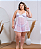 CAMISOLA PLUS SIZE TULE COM RENDA E ARO - ENCANTADA - Imagem 1