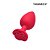 Plug Anal em Silicone com Base de Flor - Tamanho P - Imagem 1