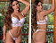 Conjunto Cropped Sensual em Tule Bordado Wendy - Imagem 1