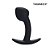Plug Anal Curvado em Silicone - Tamanho P - Imagem 1