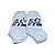 kit meias com 3 pares branco amorarma - Imagem 1