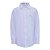 Camisa Social Masculina Infantil Manga Longa Azul Claro Tam 1 Ao 8 - Imagem 2