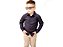 Camisa Social Masculina Infantil Manga Longa Preta Tamanho 1 ao 8 - Imagem 7