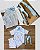 Conjunto Social Masculino Roupa Batizado Casamento Branco Kit suspensório Azul Claro 1 Ao 8 - Imagem 4