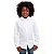 Camisa Social Masculina Branca Juvenil Manga Longa Tam 10 12 14 e 16 - Imagem 1