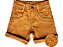 Roupa Social Masculina Infantil Conj Camisa + Bermuda Sarja - Imagem 3