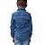 Camisa jeans Infantil masculina Manga Longa Tamanho  1 Ao 8 - Imagem 2