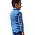 Camisa jeans Infantil masculina Manga Longa Tamanho  1 Ao 8 - Imagem 3