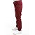 Calça Jeans Masculina Infantil Bordô Tamanho 1 Ao 10 - Imagem 4