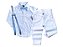 Roupa Infantil Masculina Social Batizado Todo Branco Tam P M e G 1 Ao 16 - Imagem 6