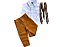 Conjunto Infantil Menino Social Batizado Casamento 1 Ao 8 - Imagem 1