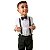 Roupa Social Infantil Menino Casamento Formatura Preto e Branco - Imagem 2