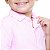 Camisa Social Infantil Manga Longa Rosa Tamanho 1 Ao 16 - Imagem 2