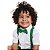 Conjunto Roupa Infantil Natal bebe masculina ensaio fotográfico Verde - Imagem 3