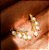 Ear Cuff de Pérolas Banho Ouro - Imagem 1