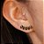 Ear Cuff Mini Gotas Banho Ouro - Imagem 2