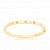 Bracelete Liso Banho Ouro - Imagem 1
