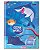 Caderno Capa Dura Costurado Brochura ¼ Ocean World OWB1402 - Imagem 1