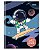 Caderno Capa Dura Costurado Brochura ¼ Space Adventure SAB1402 - Imagem 1