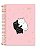 Caderno ¼ capa dura Cute Cat CC1401 - Imagem 1