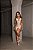 VESTIDO ACETINADO COM ALÇA DE BRILHO DECOTE V - Imagem 6