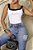 BODY LISTRADO COM BOJO E BORDADO - Imagem 1