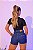 SHORT JEANS CARGO SLIM COM BORDADO - Imagem 2