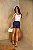 SHORT JEANS SLIM COM BORDADO E LYCRA - Imagem 2