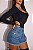 SHORT JEANS 100% ALGODÃO SLIM - Imagem 3