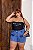 SHORT JEANS PLUS SIZE CARGO 100% ALGODÃO - Imagem 2