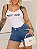 SHORT JEANS SLIM COM LYCRA - Imagem 1