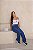 CALÇA JEANS WID LEGG COM LYCRA - Imagem 1